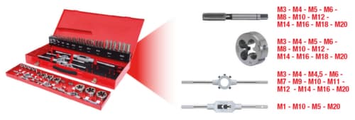 KS Tools HSS Gewindeschneidwerkzeug-Satz