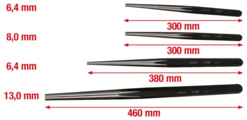 KS Tools Durchtreiber-Satz für Nutzfahrzeuge