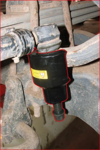 KS Tools Vibro-Impact Universal-Kugelgelenk-Abzieher-Glocke 32 x 90 mm