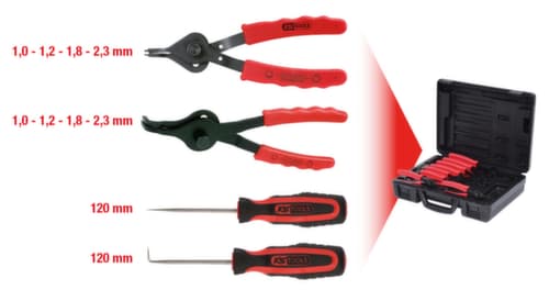 KS Tools Universal-Sicherungszangen-Satz