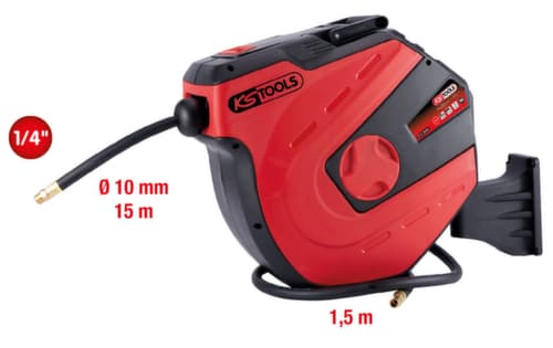 KS Tools Automatischer Druckluftschlauch-Aufroller
