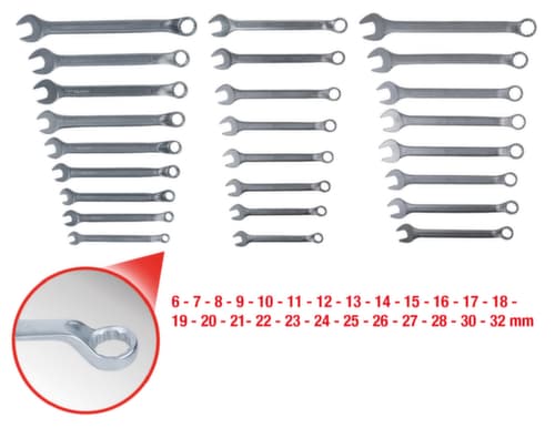 KS Tools Ringmaulschlüssel-Satz