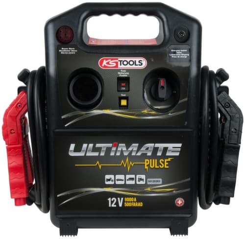 KS Tools 12 V Kondensator-Booster - mobiles Starthilfegerät 1800 A