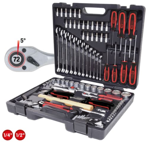 KS Tools 1/4"+1/2" Universal-Werkzeug-Satz
