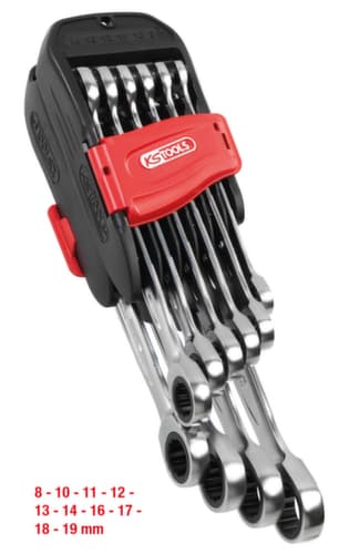 KS Tools GEARplus Ratschenringmaulschlüssel-Satz
