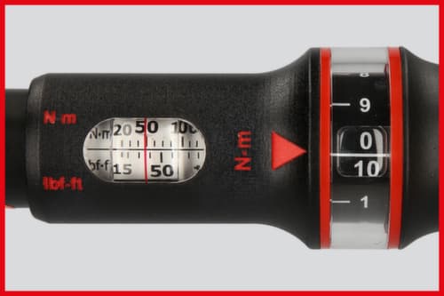 KS Tools 1/2" ERGOTORQUE®precision Ratschen-Drehmomentschlüssel