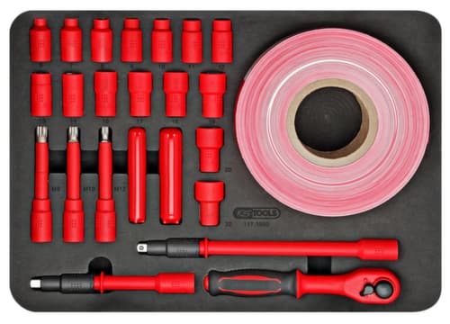 KS Tools Isolierter Werkzeug-Satz für Hybrid- und Elektrofahrzeuge
