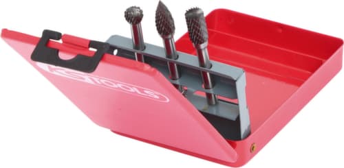 KS Tools HM Frässtift-Satz in Stahlblechkassette