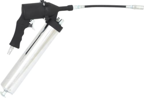 KS Tools Druckluft-Fettpresse mit flexiblem Schlauch und Düse