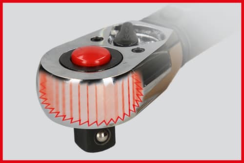 KS Tools 1/2" ERGOTORQUE®precision Ratschen-Drehmomentschlüssel