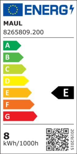 Dimmbare LED-Lupenleuchte, Licht kaltweiß (tageslichtweiß), weiß