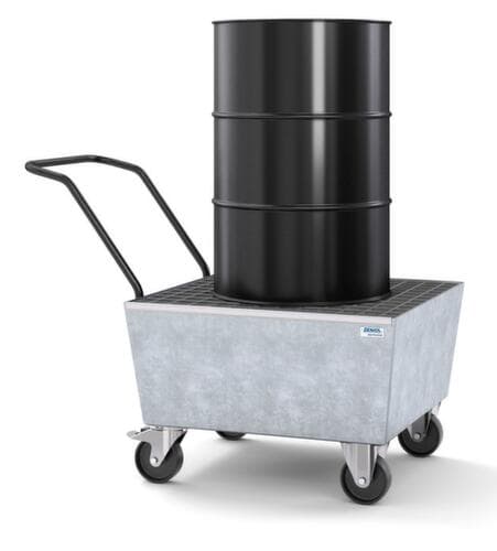 Fahrbare Auffangwanne pro-line für 200-Liter-Fässer