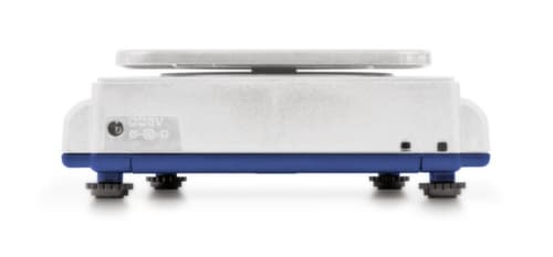 KERN Tischwaage EHA 500-2 mit Edelstahl-Plattform, Wägebereich 0,5 kg