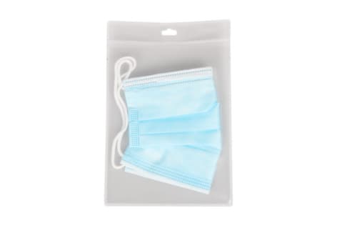 tarifold Antimikrobielle Sammelhülle für Masken, transparent, DIN A6