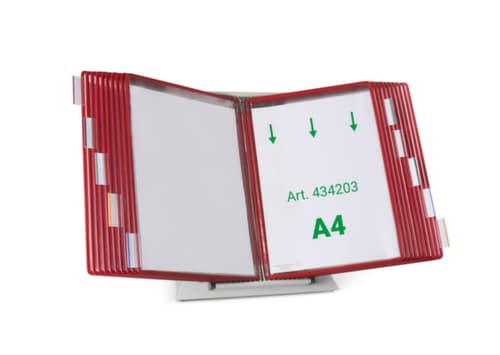 tarifold Sichttafelsystem, mit 20 Sichttafeln in DIN A4