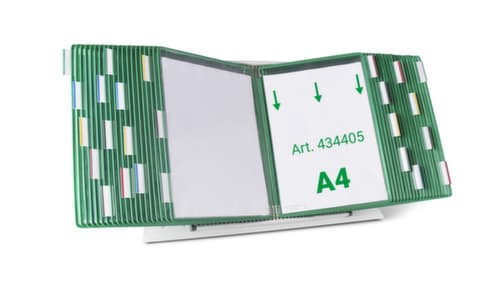 tarifold Tisch-Sichttafelsystem, mit 40 Sichttafeln in DIN A4