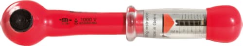 KS Tools 1/2" Mini Drehmomentschlüssel mit Schutzisolierung und Umschalt-Ratschenkopf