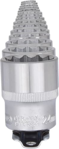 KS Tools 1/2" 12-kant-Stecknuss-Satz