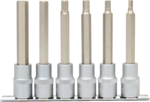 KS Tools 1/2" Bit-Stecknuss-Satz Innensechskant
