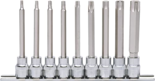 KS Tools 3/8" CHROMEplus Bit-Stecknuss-Satz Torx