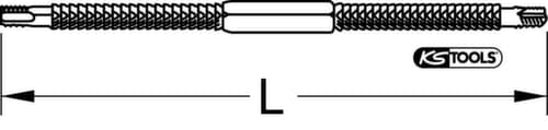 KS Tools Gewindefeile