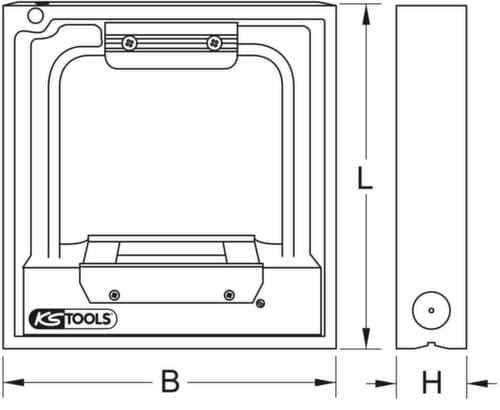 KS Tools Wasserwaage