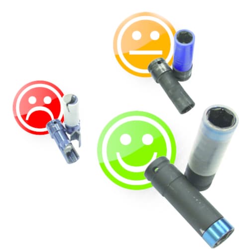 KS Tools SlimPOWER Impact-Stecknuss-Satz