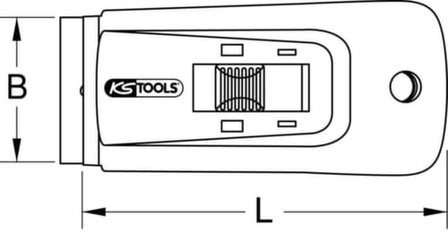 KS Tools Plakettenschaber