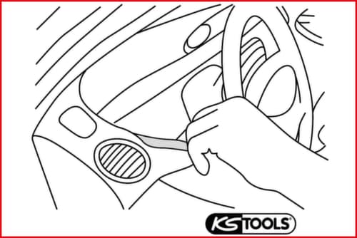 KS Tools Kunststoffkeil-Satz
