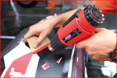 KS Tools Heißluft-Gerät Satz inkl. 4 Aufsätze