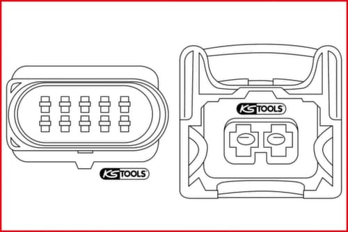 KS Tools Universal Kabel-Entriegelungswerkzeug-Satz