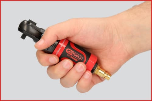 KS Tools 1/4" SlimPOWER Mini-Druckluft-Umschaltratsche 30Nm