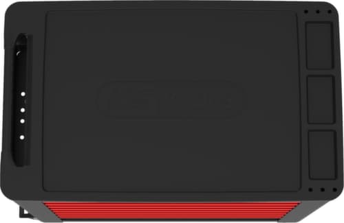 KS Tools PERFORMANCEplus P20 SCHWARZ/ROT Werkstattwagen mit 8 Schubladen