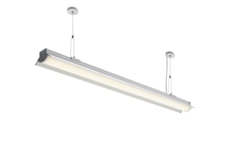 Hansa LED-Deckenleuchte Alu Connect mit Fernbedienung