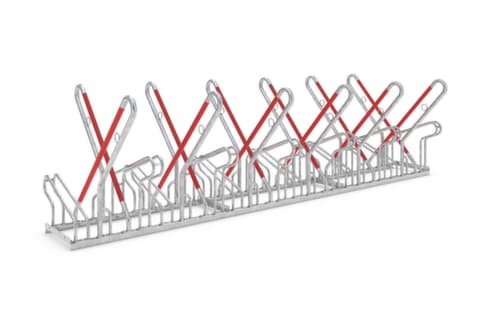WSM Fahrrad-Anlehnbügel aus Rundrohr