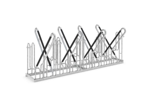 WSM Fahrrad-Anlehnbügel mit extra hohem Stellbügel