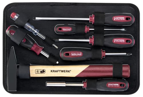 KRAFTWERK® 123-t. Profi-Alu-Werkzeugkoffer KW