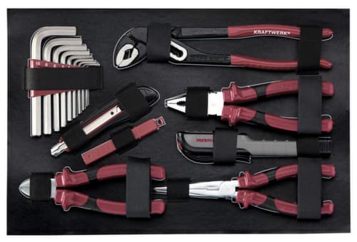 KRAFTWERK® 123-t. Profi-Alu-Werkzeugkoffer KW