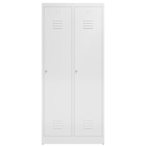 Garderobenschrank ClassiX für Schwarz-Weiß-Trennung
