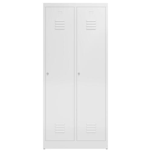 Garderobenschrank ClassiX für Schwarz-Weiß-Trennung