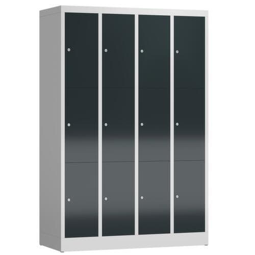 Schließfachschrank ClassiX, 12 Fächer