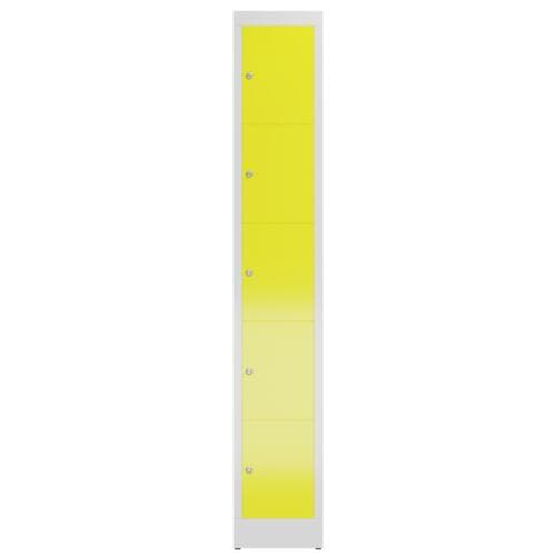 Schließfachschrank ClassiX, 5 Fächer