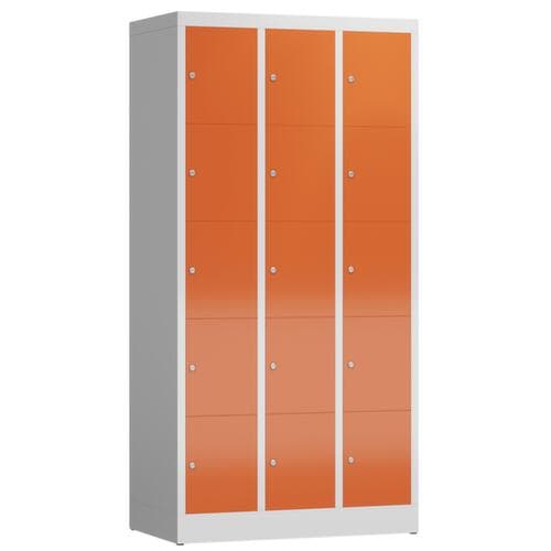 Schließfachschrank ClassiX, 15 Fächer