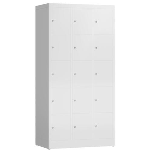 Schließfachschrank ClassiX, 15 Fächer