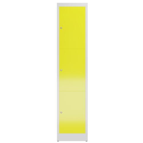 Schließfachschrank ClassiX, 3 Fächer