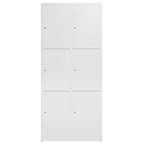 Schließfachschrank ClassiX, 6 Fächer