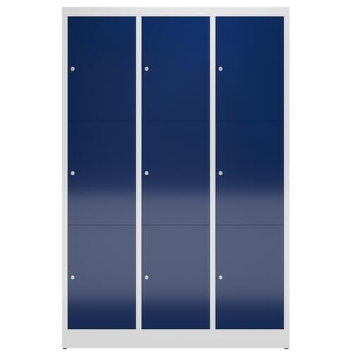 Schließfachschrank ClassiX, 9 Fächer