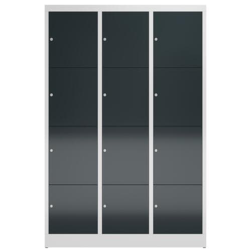 Schließfachschrank ClassiX, 12 Fächer