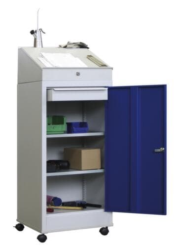 PAVOY Pultschrank mit 2 Böden