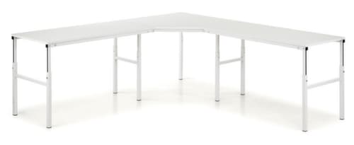 Treston Verkettungselement, Breite x Tiefe 1100 x 700 mm, Platte RAL7035 Lichtgrau